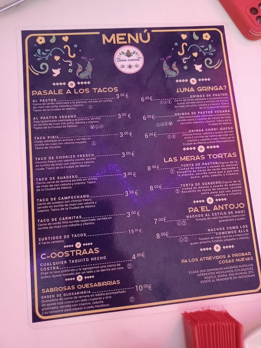 Menu Doña Chepina-6