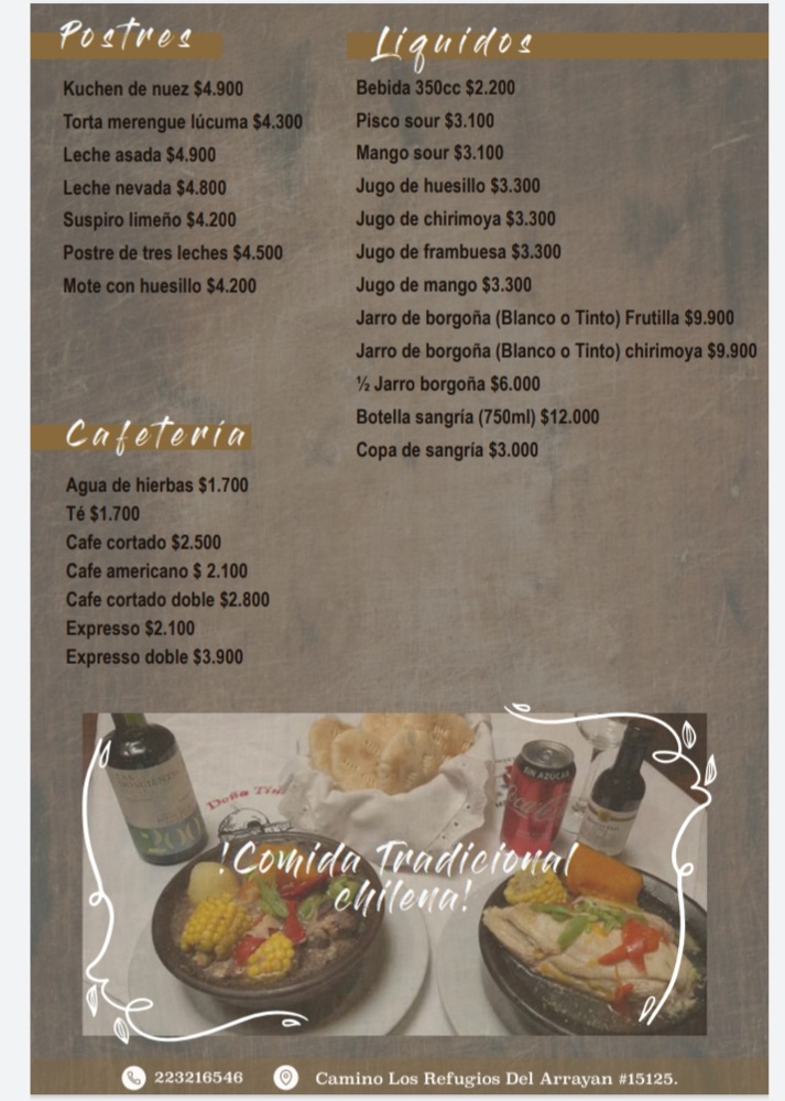 Menu Doña Tina-5
