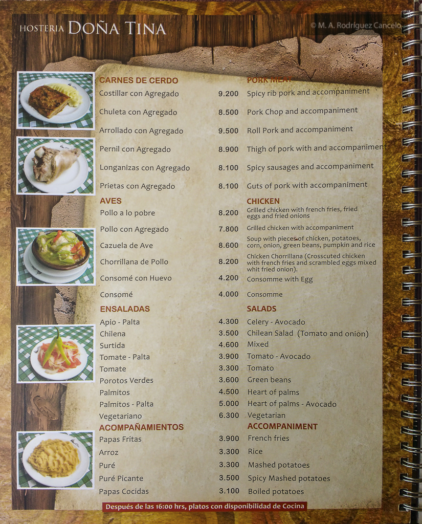 Menu Doña Tina-9