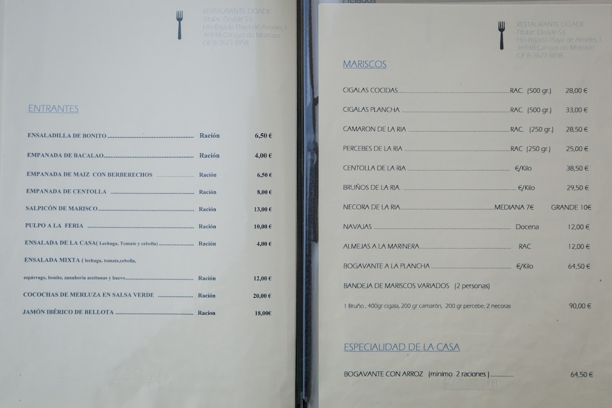 Menu Doade-1