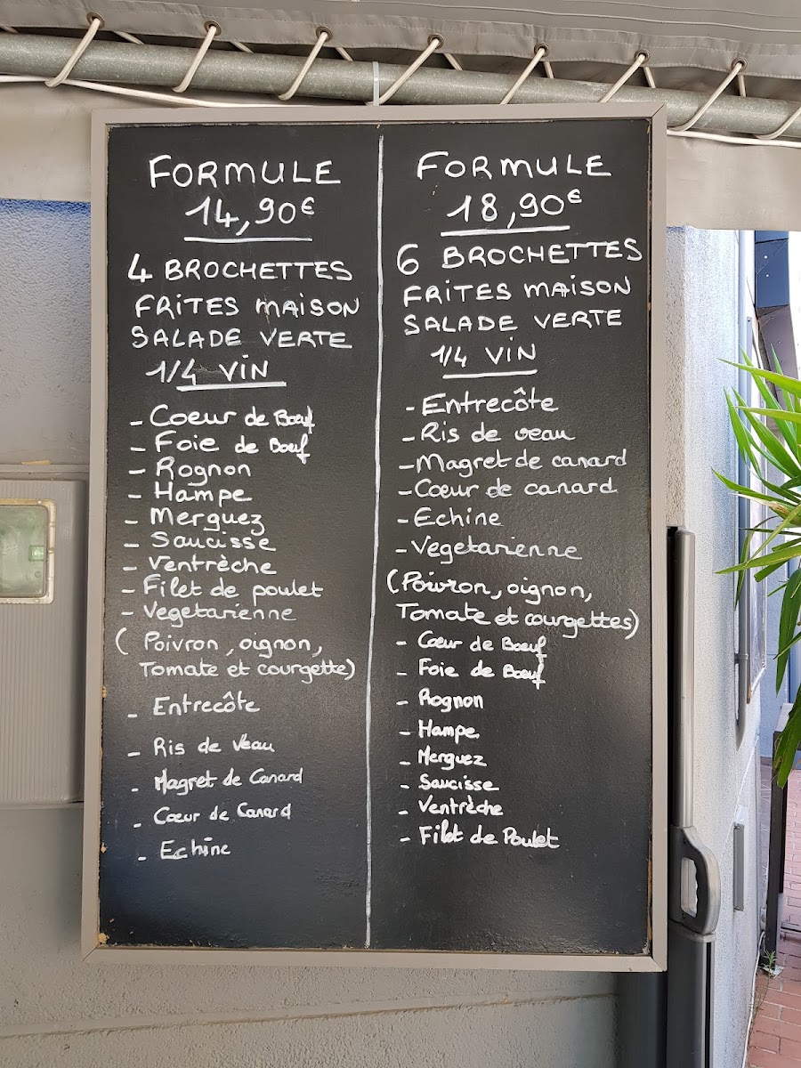 Menu Doble V-5