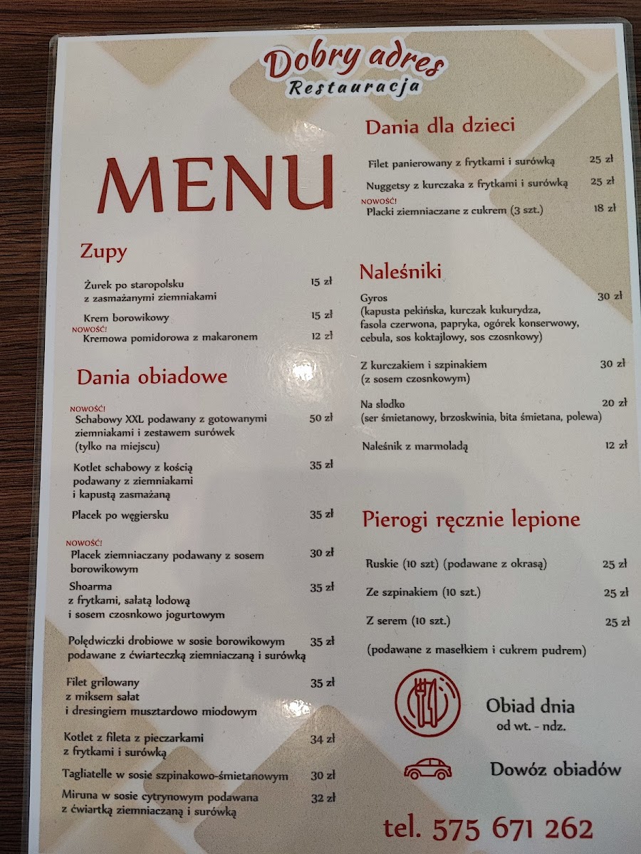 Menu Dobry Adres Restauracja-2