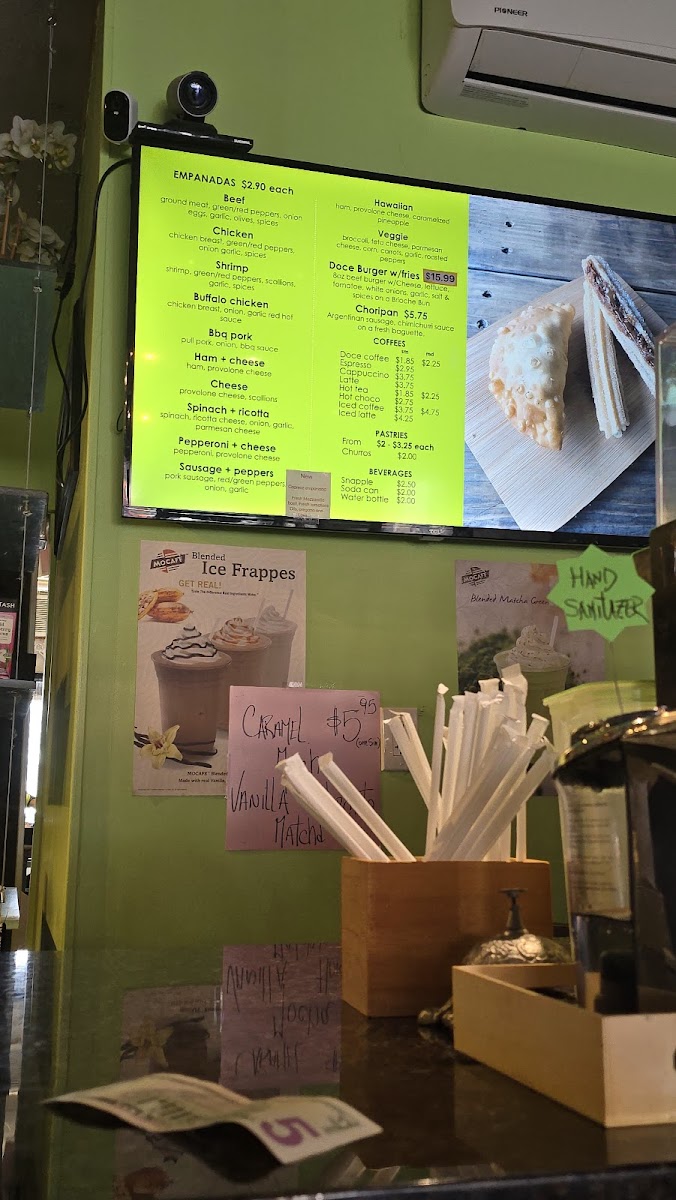 Menu Doce Empanadas And Coffee-8