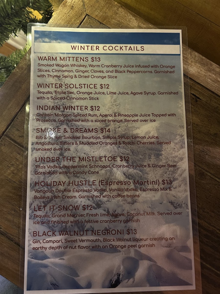 Menu Dock Brown's On Saratoga Lake-2
