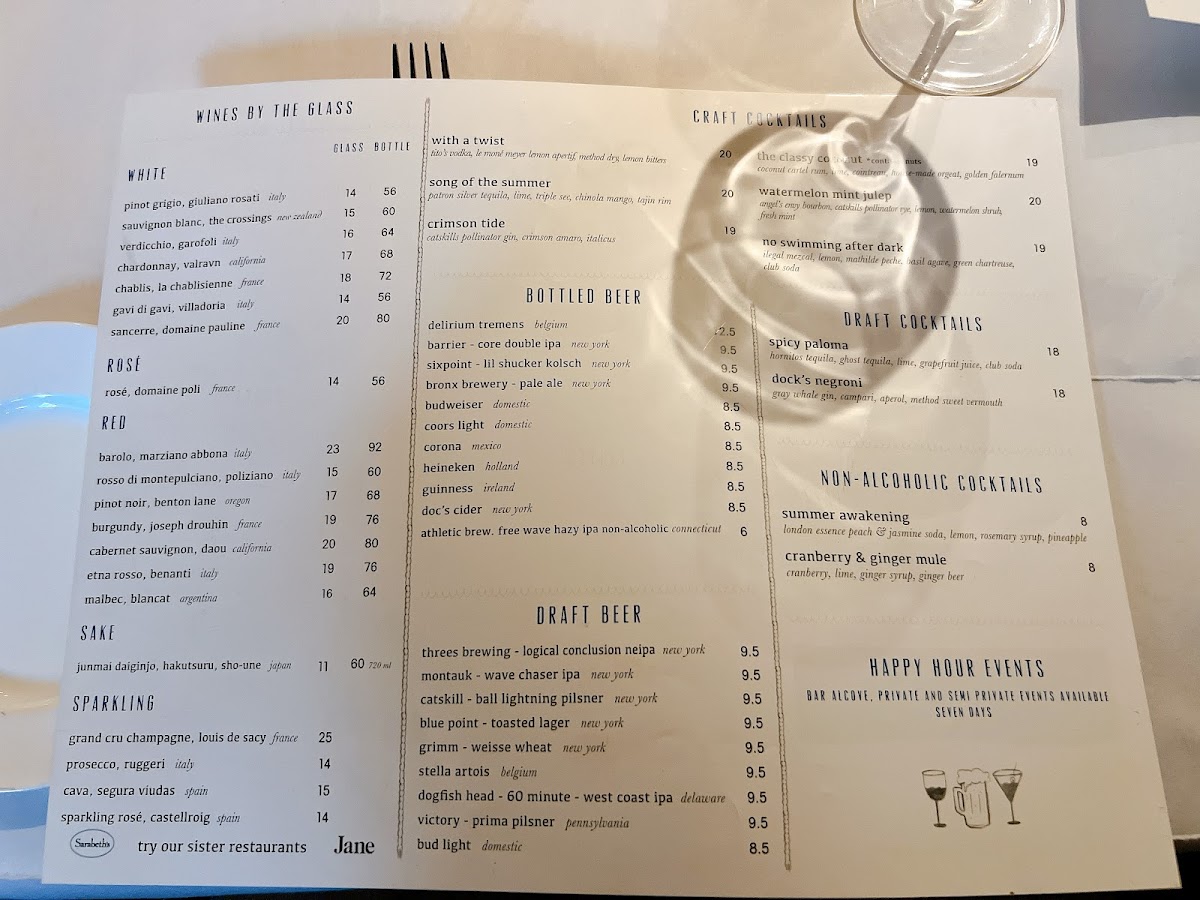 Menu Docks Oyster Bar - Midtown East, Nyc-6