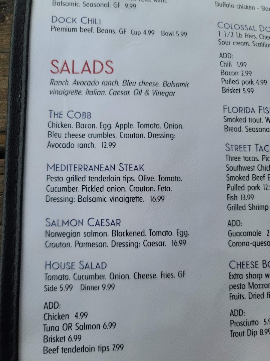 Menu Dockside Grille-2