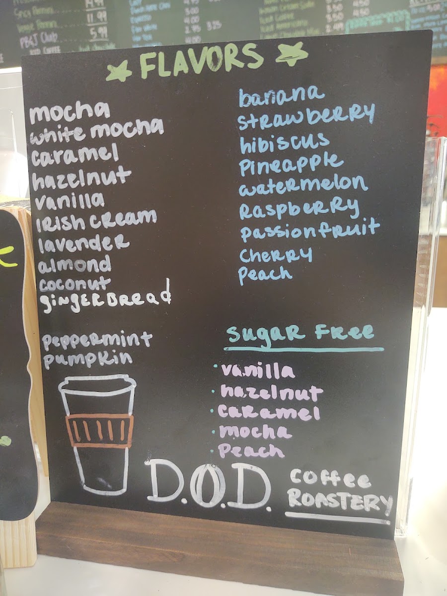 Menu D.o.d. Coffee Roastery-6