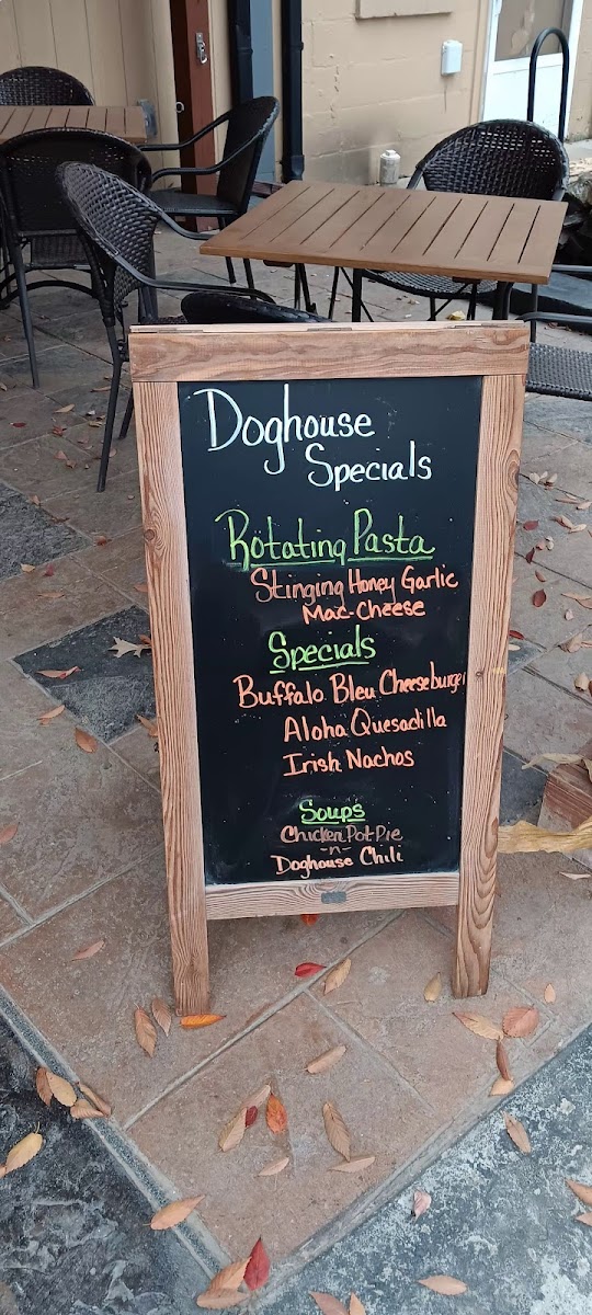 Menu Doghouse Tavern-2