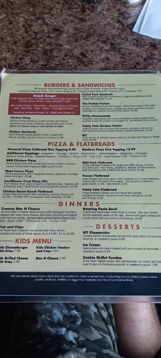 Menu Doghouse Tavern-4