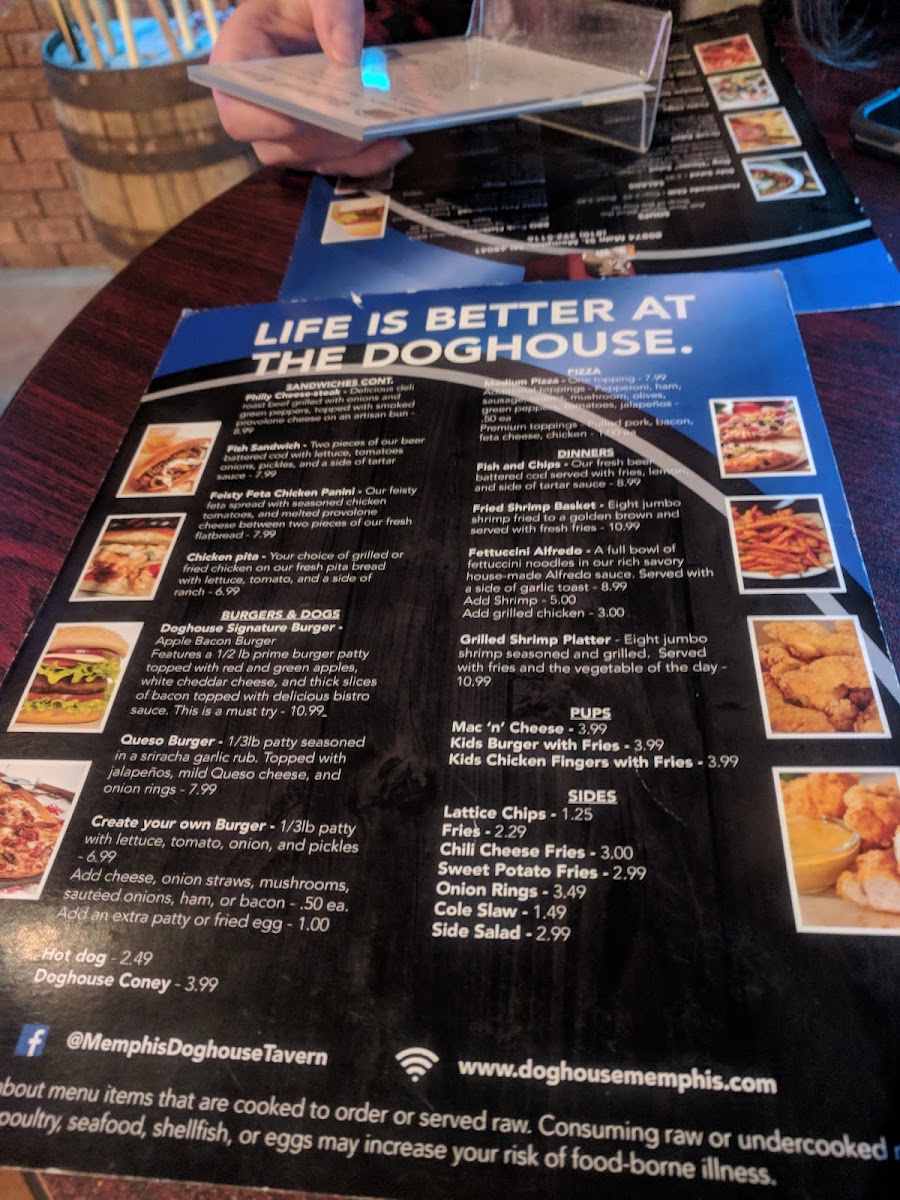 Menu Doghouse Tavern-7