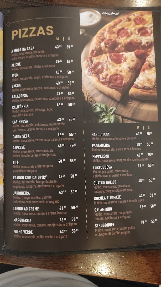 Menu Dolce Café, Corumbá-2