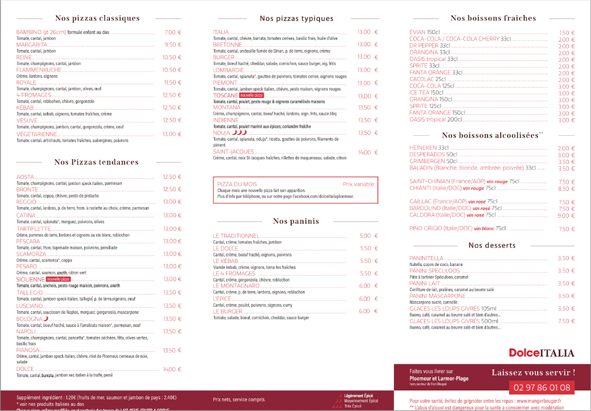 Menu Dolce Italia-2