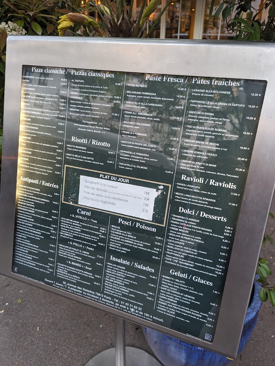 Menu Dolce Romana-1