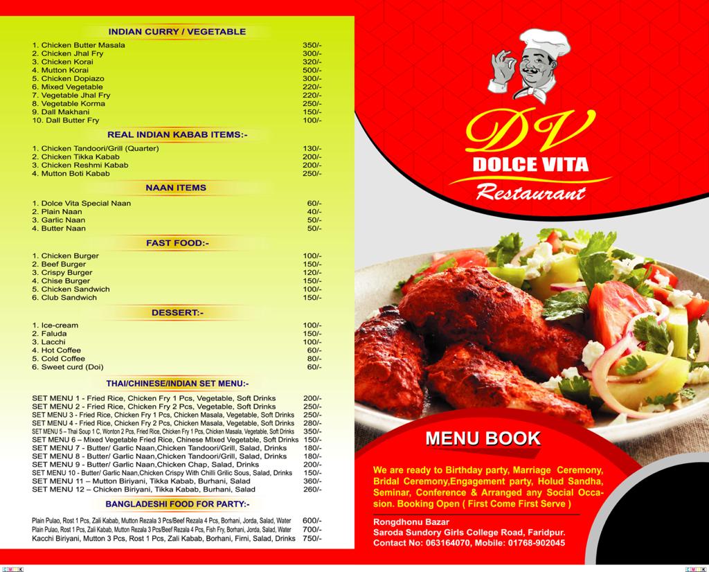 Menu Dolce Vita Restaurant-3