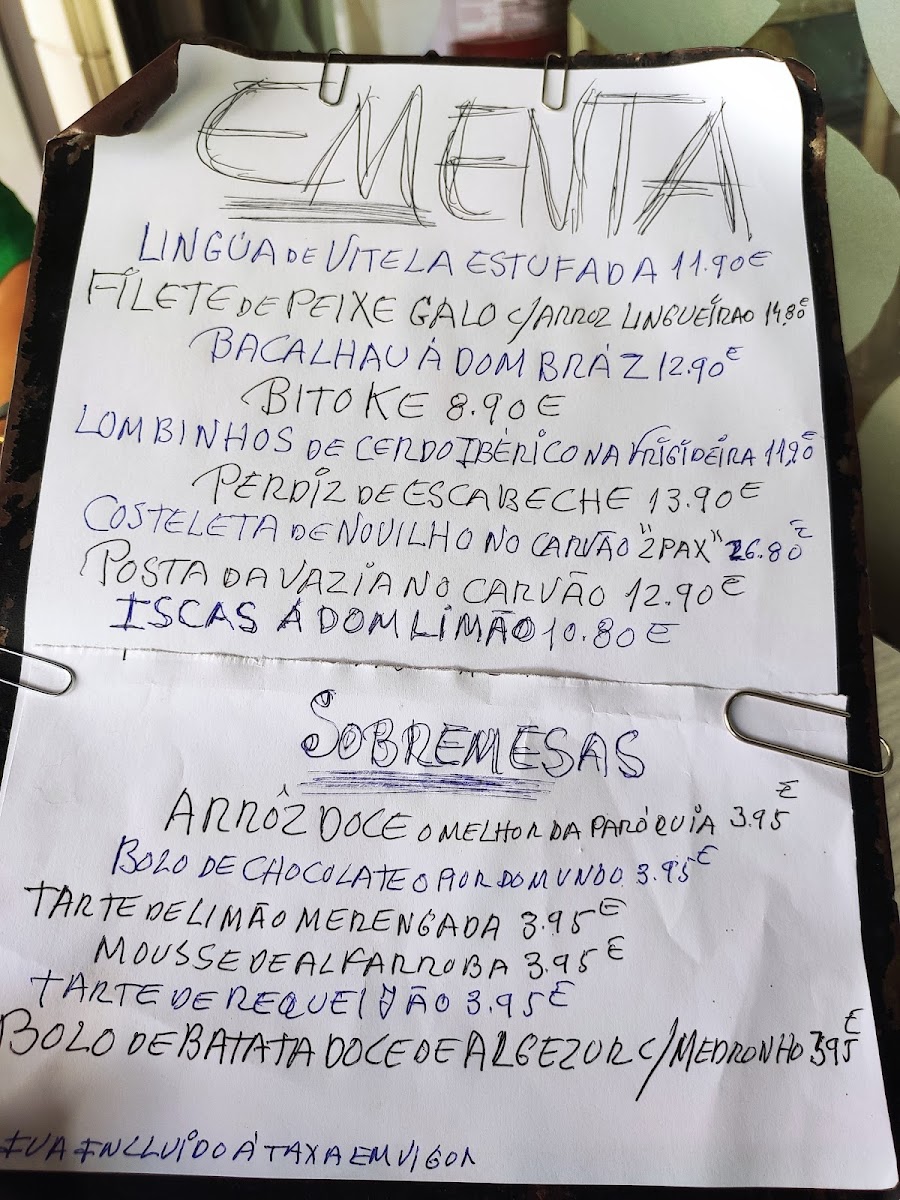 Menu Dom Limão Dona Laranja-1