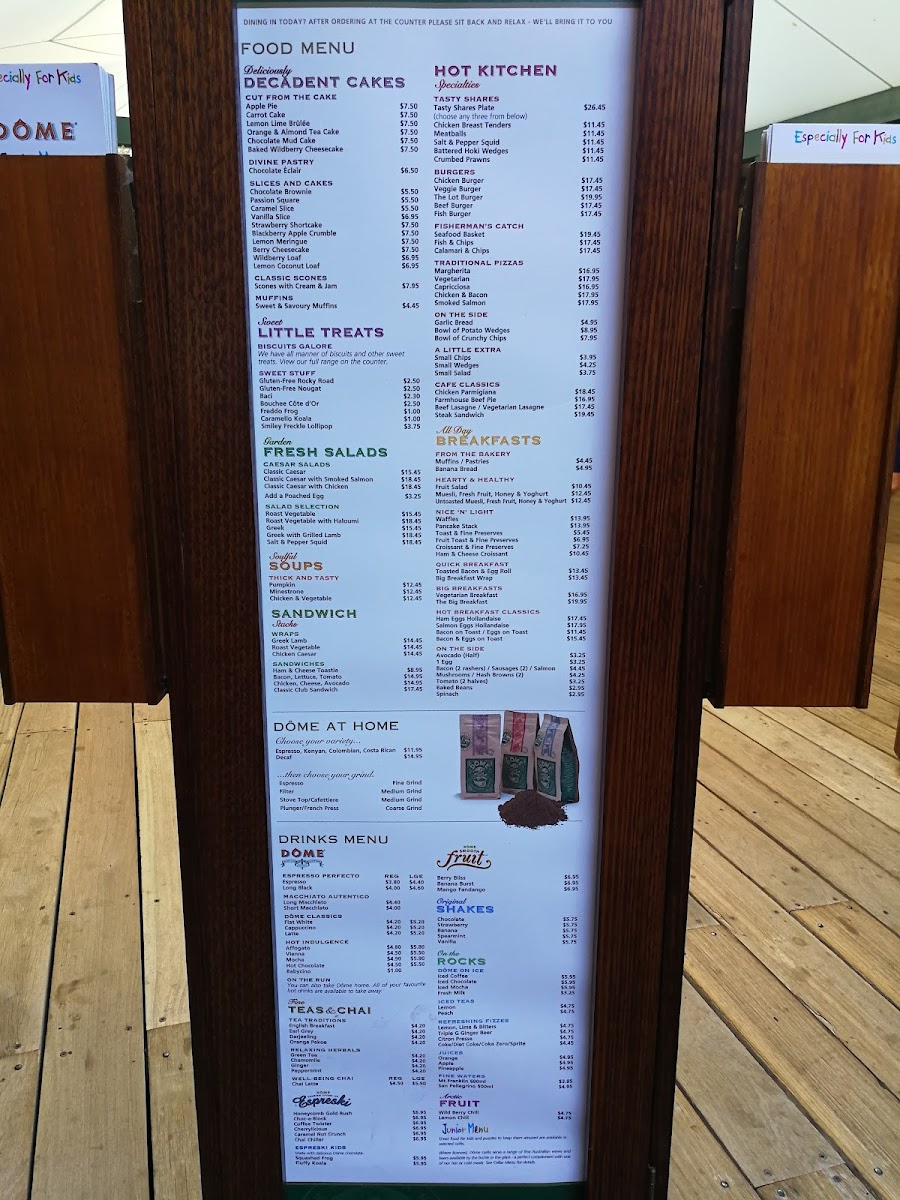 Menu Dôme Café - Hillarys-3