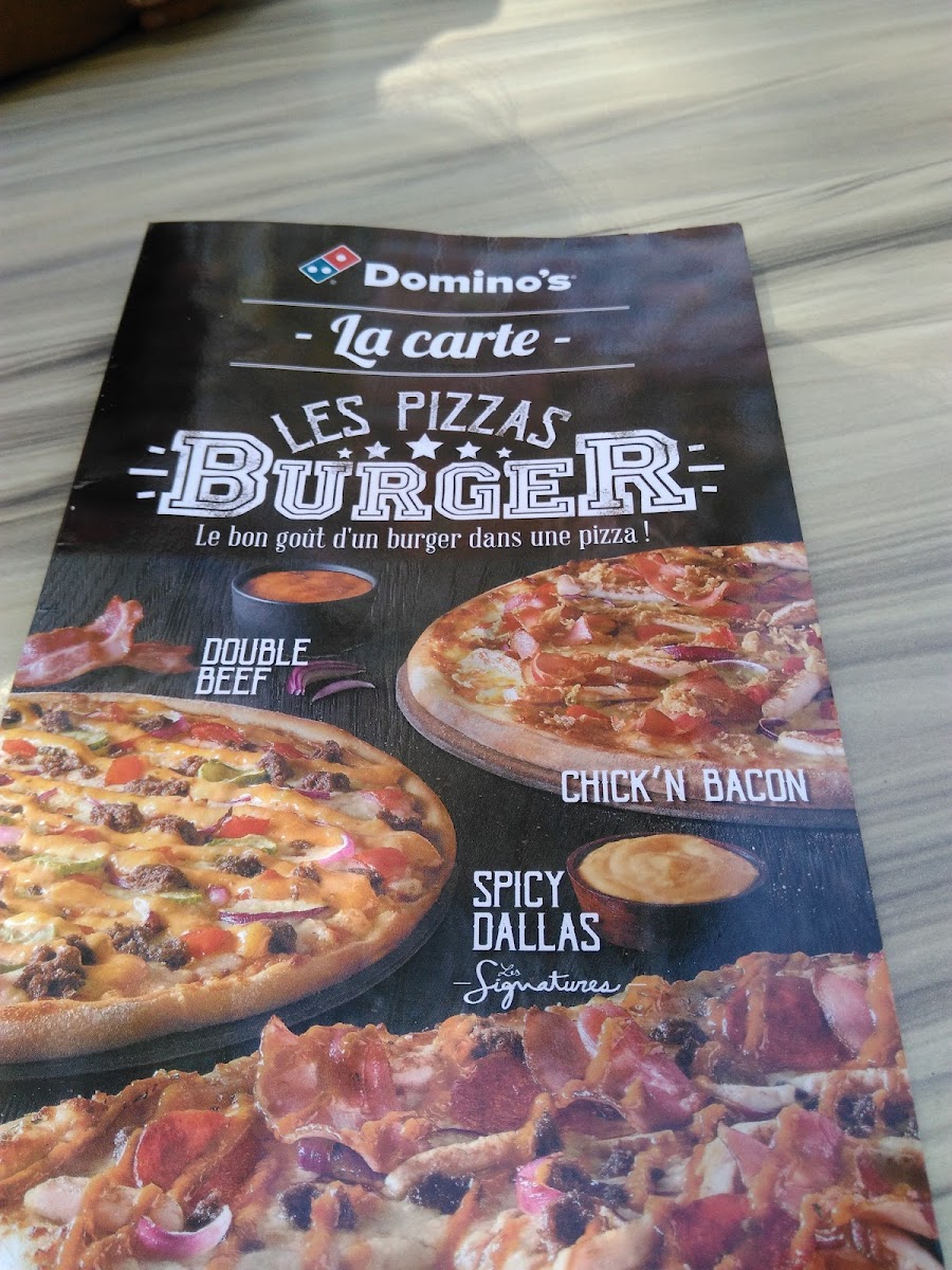 Menu Domino's Nîmes - Gambetta-1