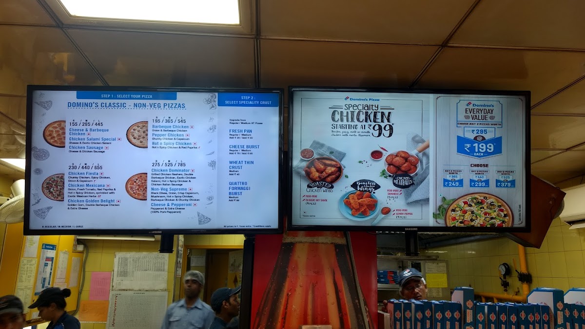 Menu Domino's Pizza | Jail Road, New Delhi-9