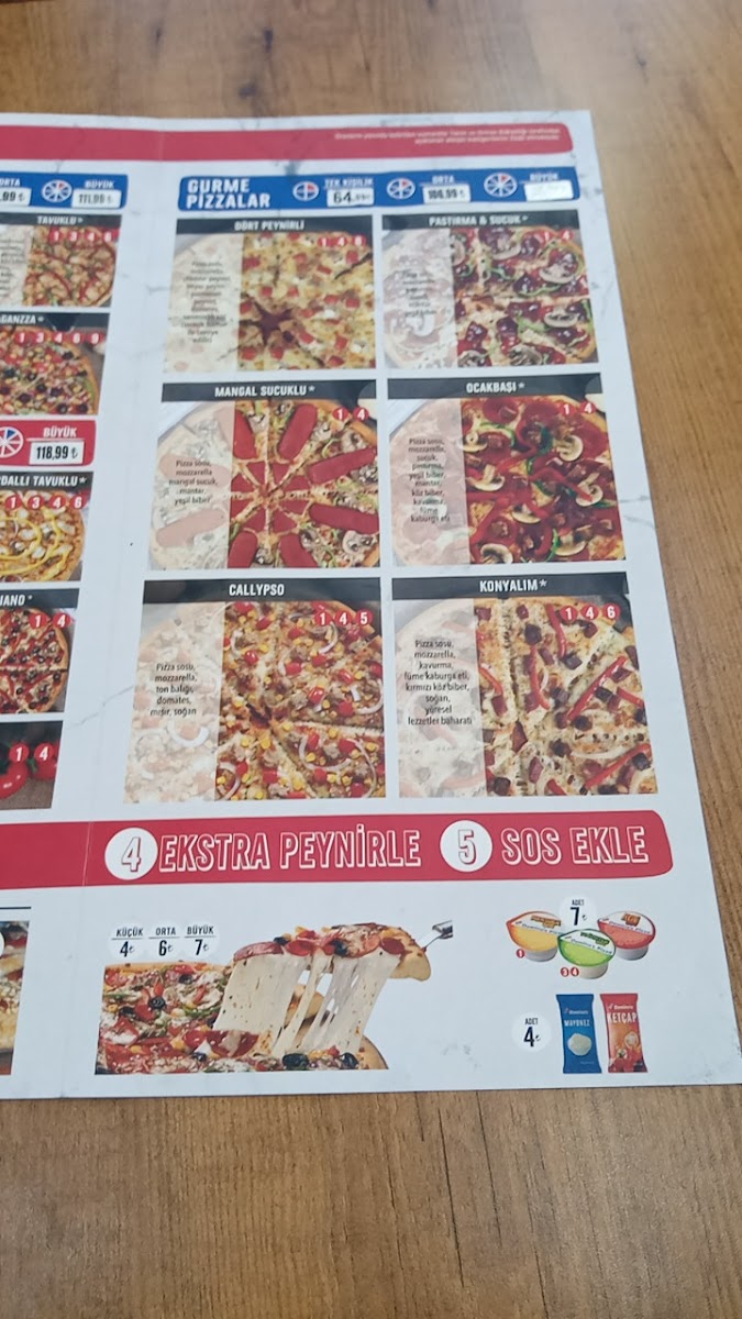 Menu Domino's Pizza Alanya-2