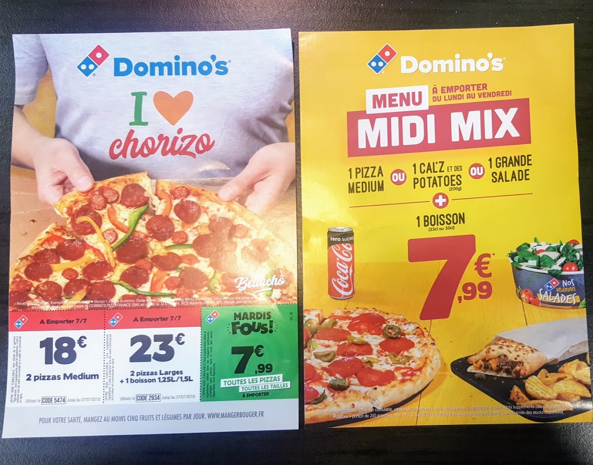 Menu Domino's Pizza Caen - Clémenceau-1