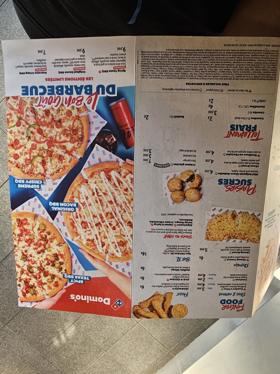Menu Domino's Pizza Choisy-Le-Roi-5