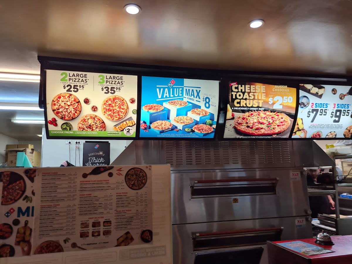 Menu Domino's Pizza East Perth-3