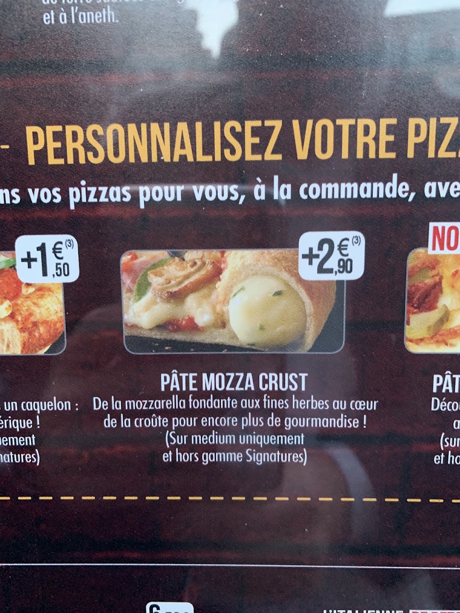 Menu Domino's Pizza Fontainebleau-1