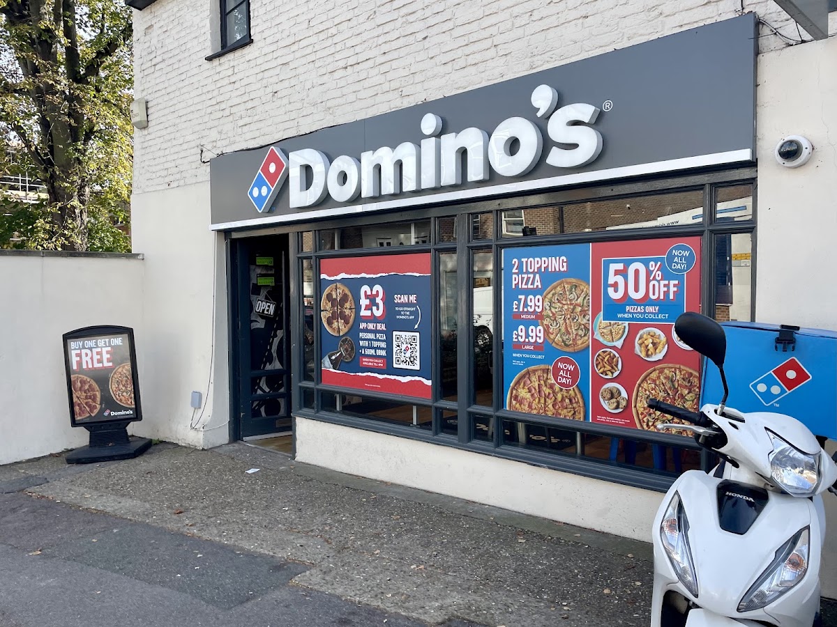 Menu Domino's Pizza - Hoddesdon-1