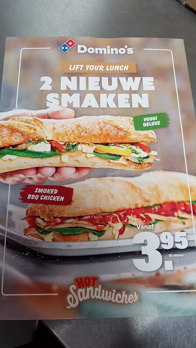 Menu Domino's Pizza Huizen-1