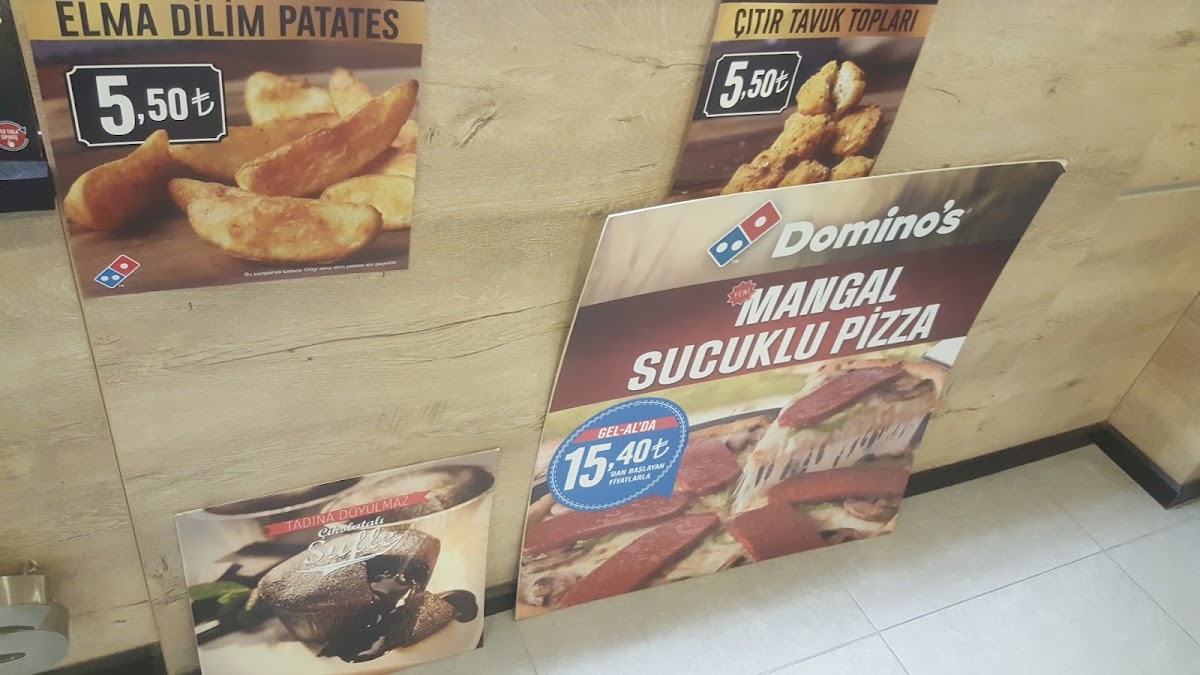 Menu Domino's Pizza Kılıçarslan-8
