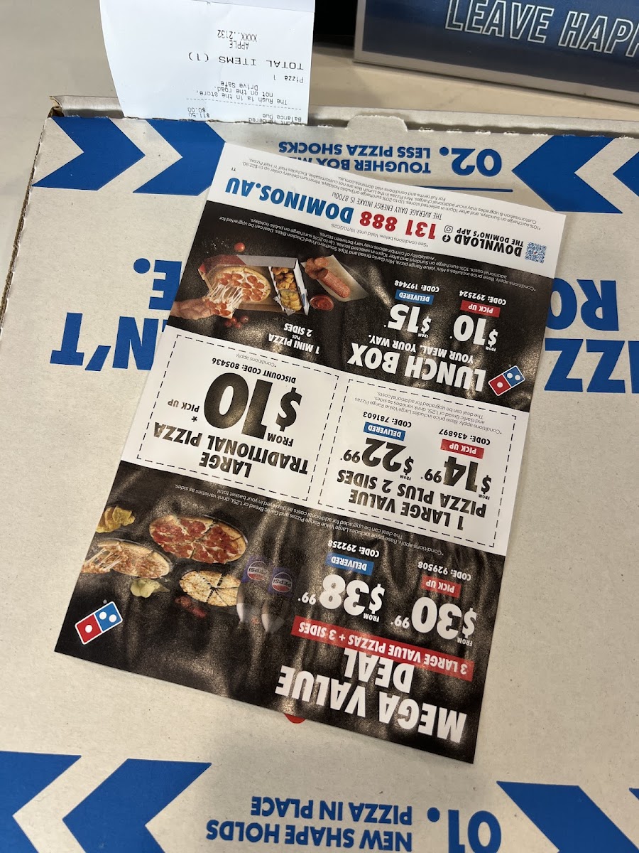 Menu Domino's Pizza Marayong-1