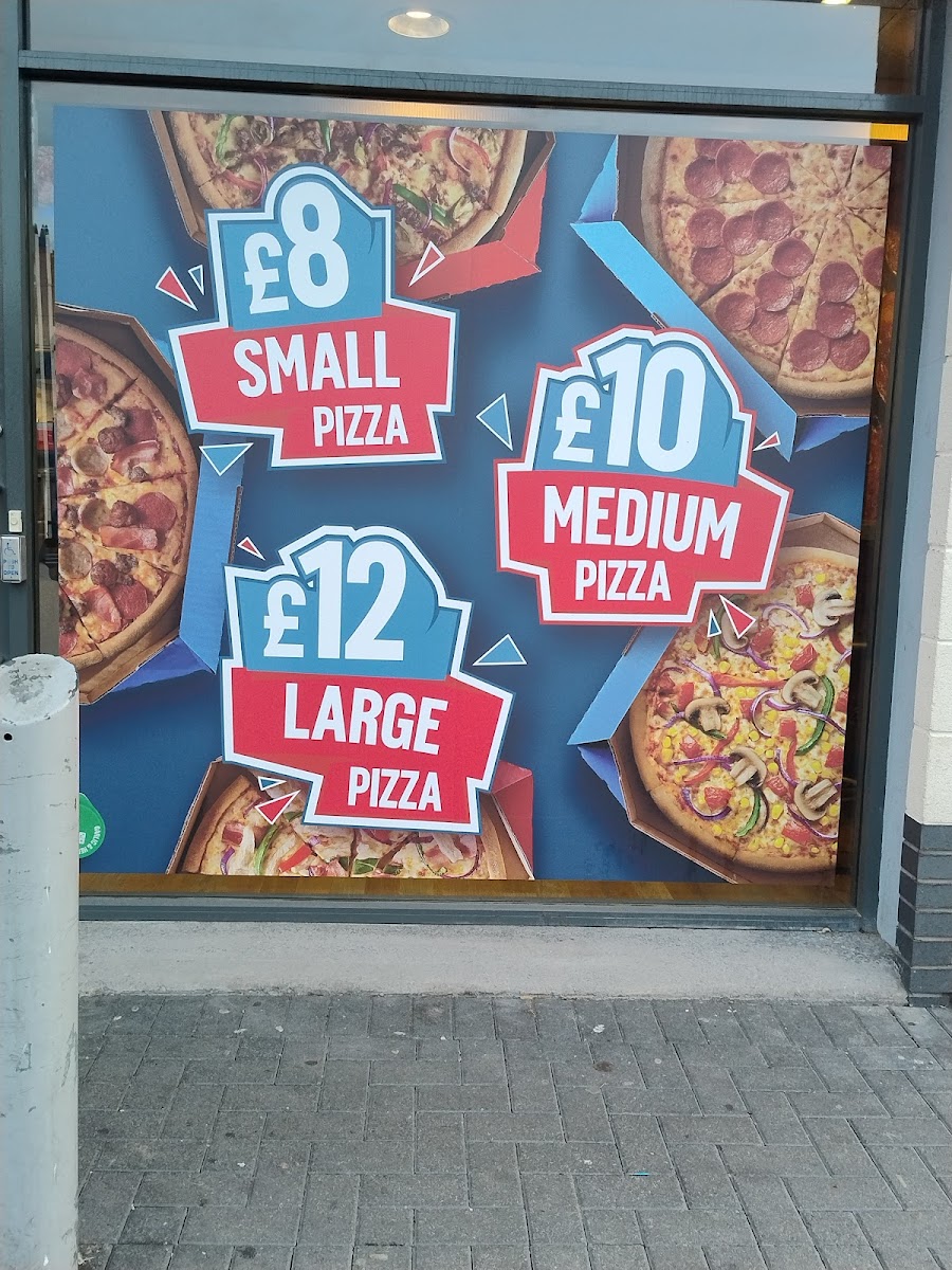 Menu Domino's Pizza - Newry-1