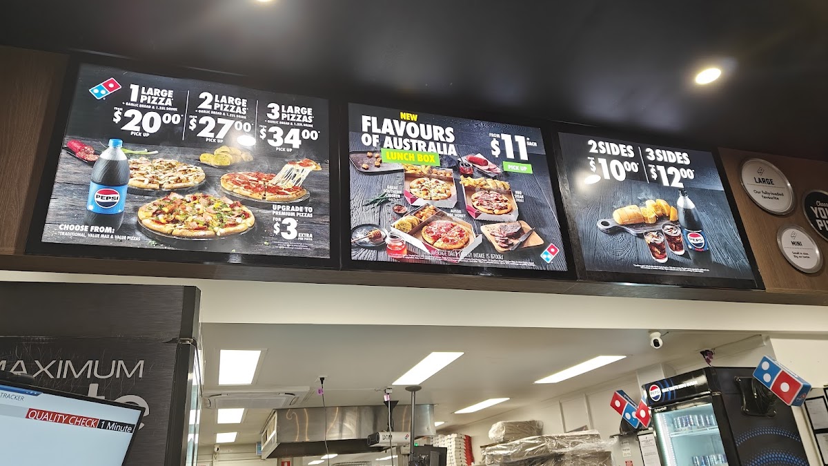 Menu Domino's Pizza Reservoir-3