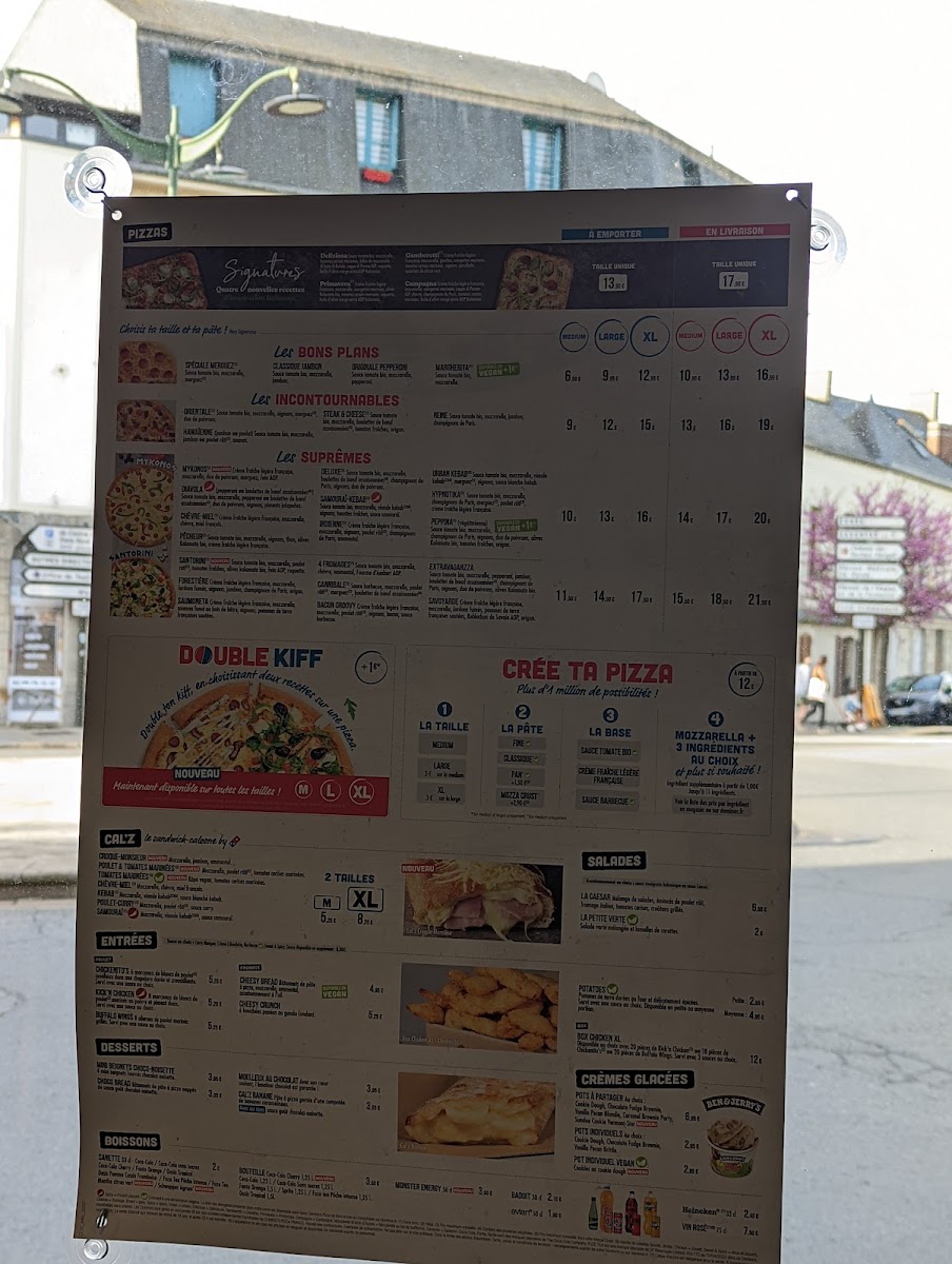 Menu Domino's Pizza Vitré-1