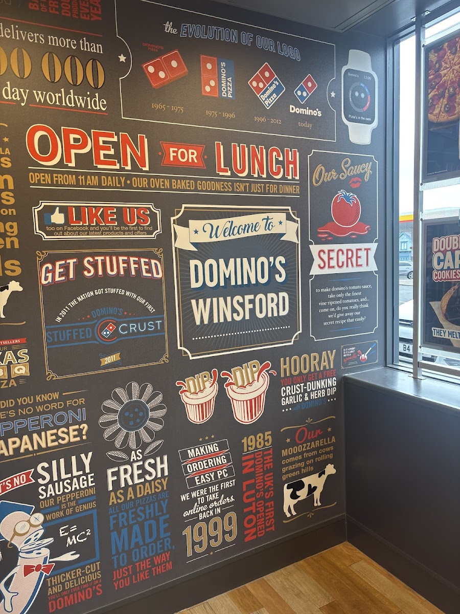 Menu Domino's Pizza - Winsford-1