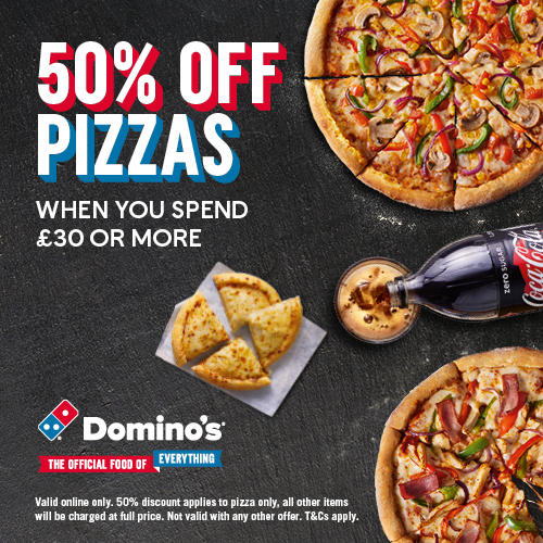 Menu Domino's Pizza - Wolverhampton - Blackhalve Lane-8