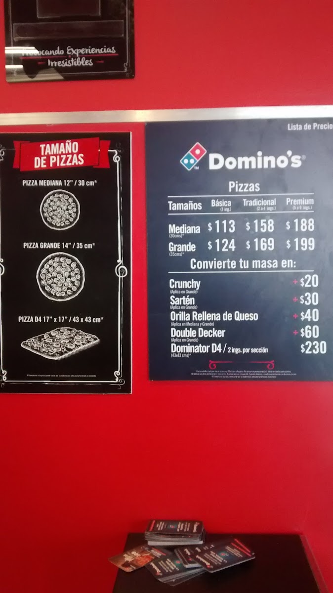 Menu Domino's Saltillo Lourdes-3