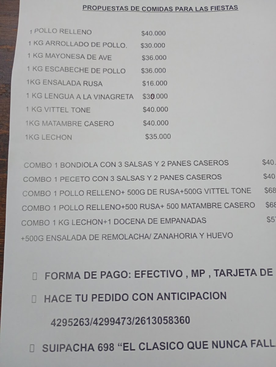 Menu Don Aldo (Suipacha)-5