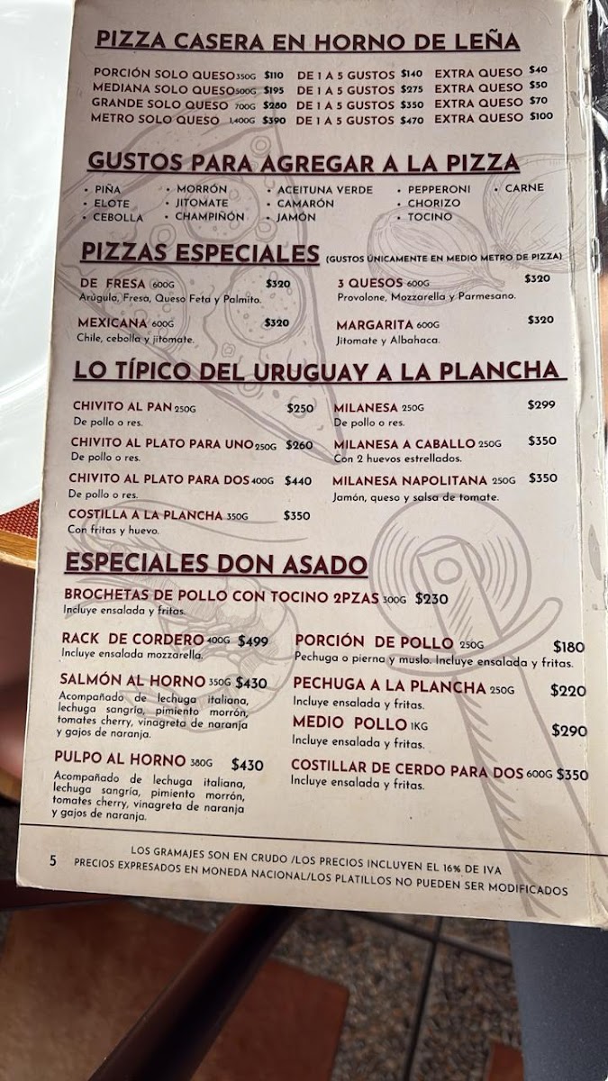 Menu Don Asado Insurgentes-4