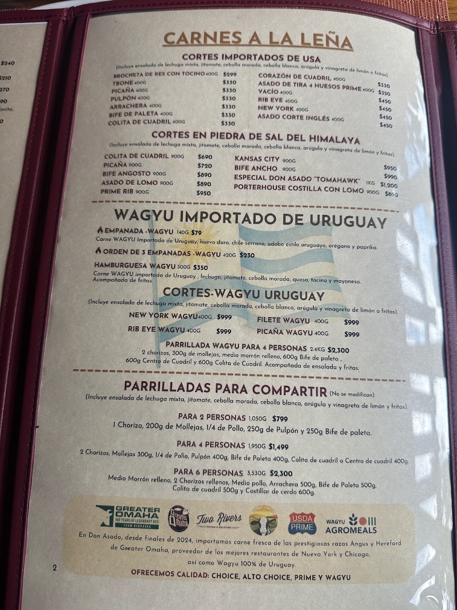 Menu Don Asado Insurgentes-5