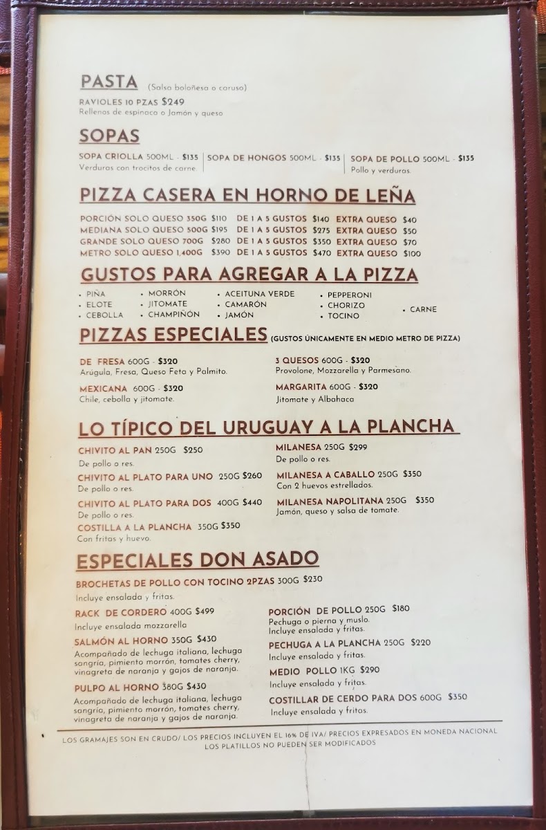 Menu Don Asado Insurgentes-9