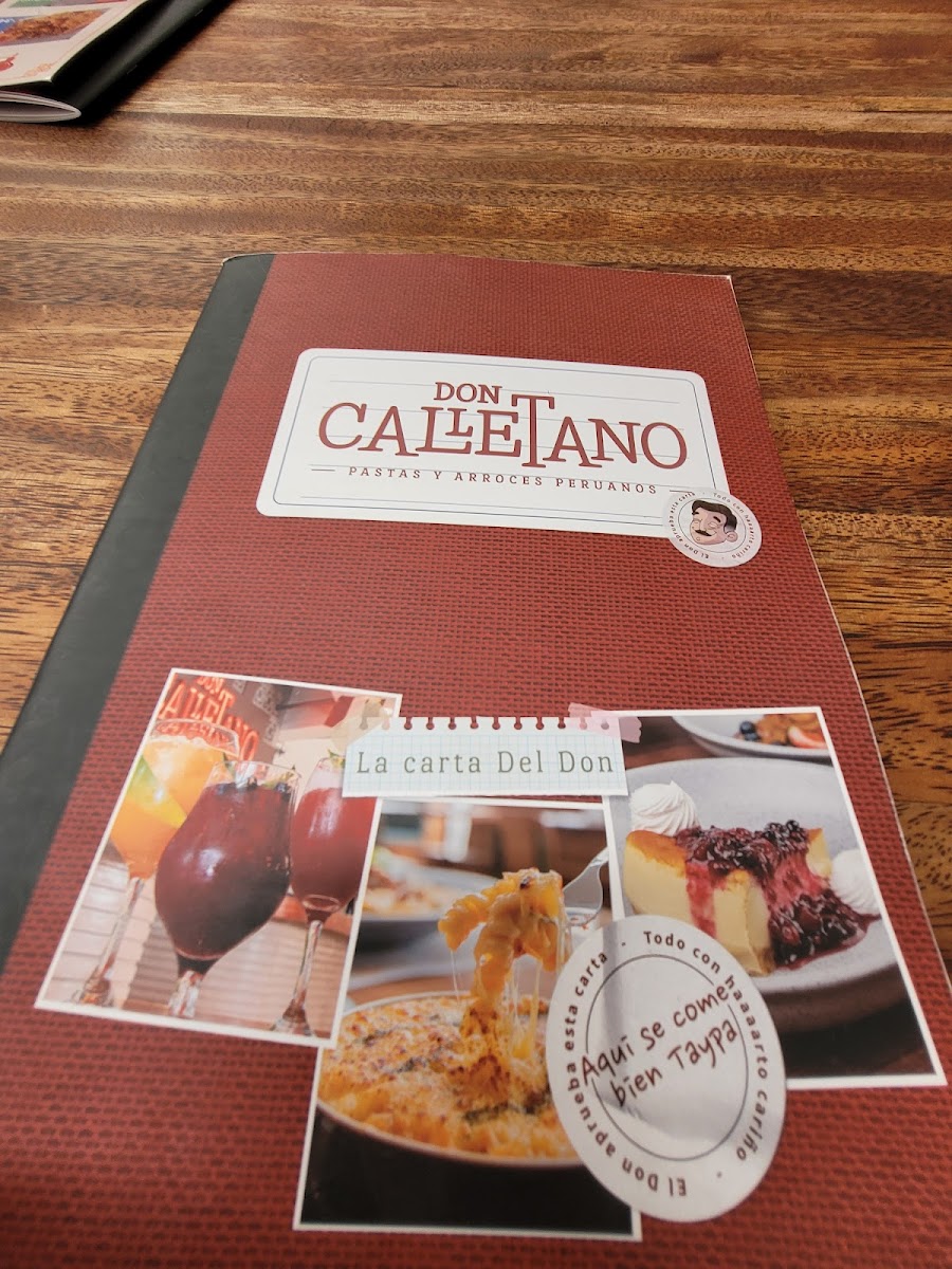 Menu Don Calletano Mall Aventura-7
