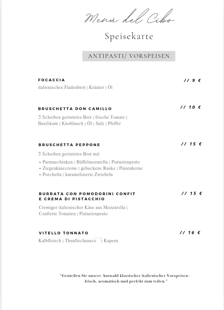Menu Don Camillo & Peppone-9