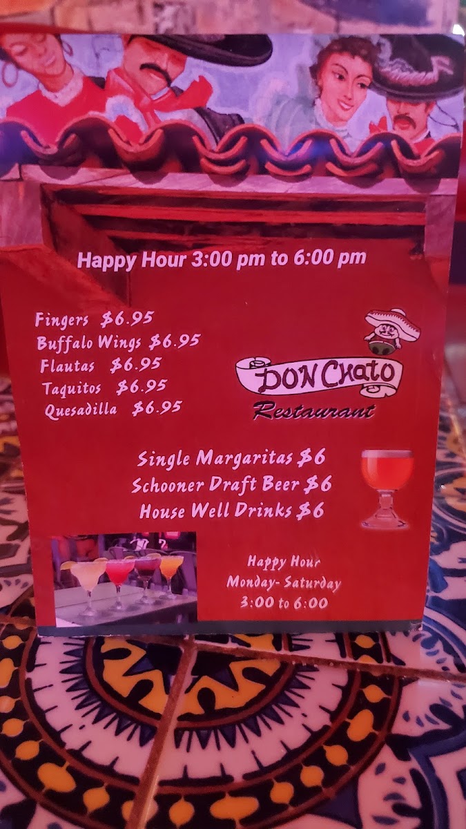 Menu Don Chato Mexican Restaurant-2