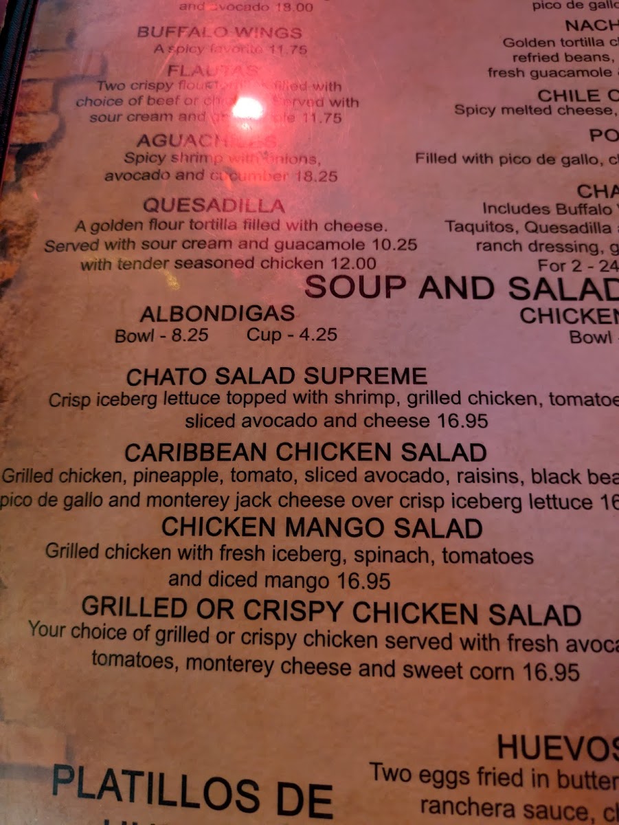 Menu Don Chato Mexican Restaurant-3