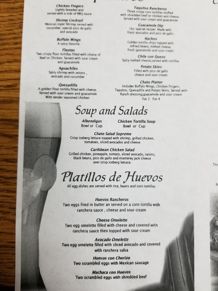 Menu Don Chato Mexican Restaurant-5