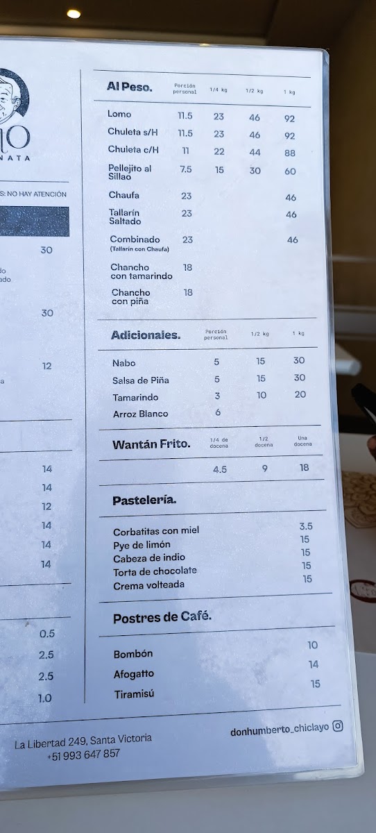 Menu Don Humberto De Roxana Cannata-1