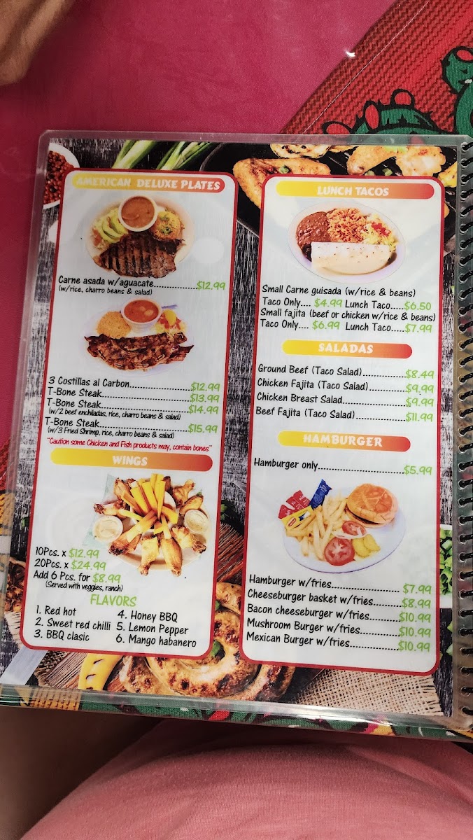 Menu Don Kuco’S Mexican Restaurant-2