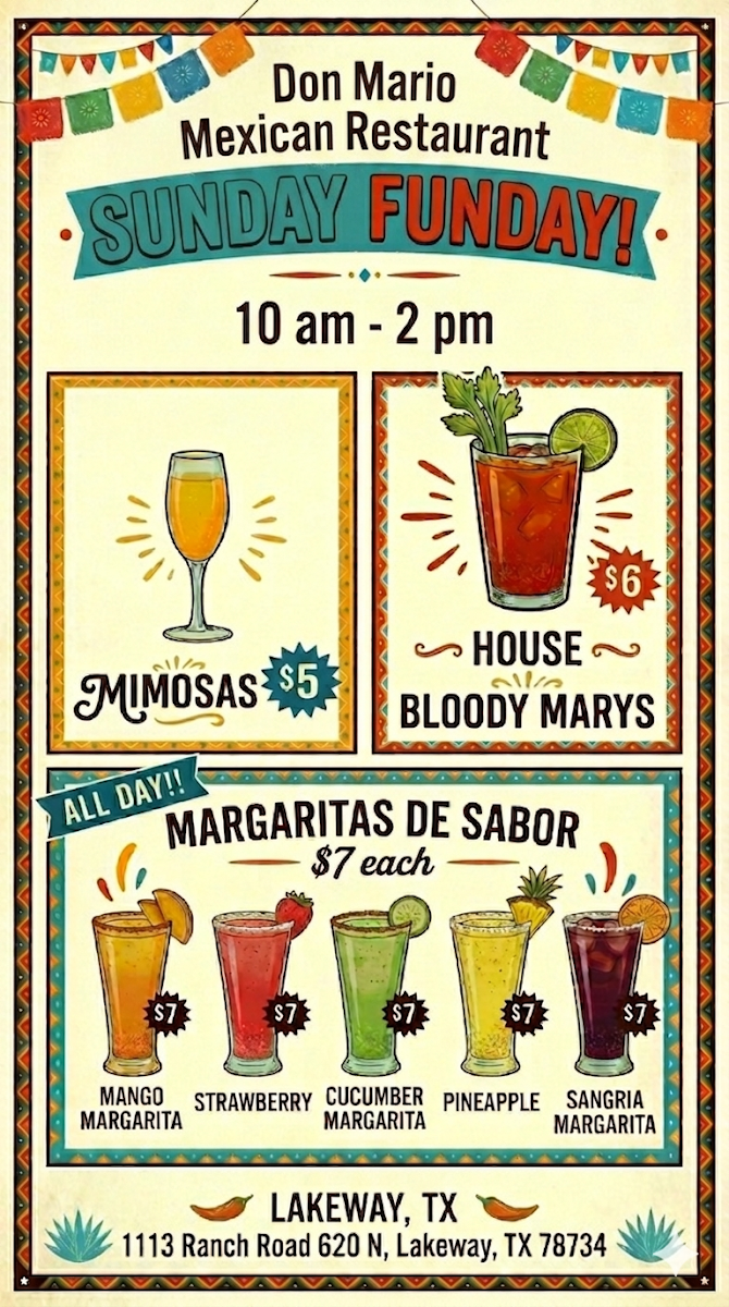 Menu Don Mario Mexican Restaurant-1