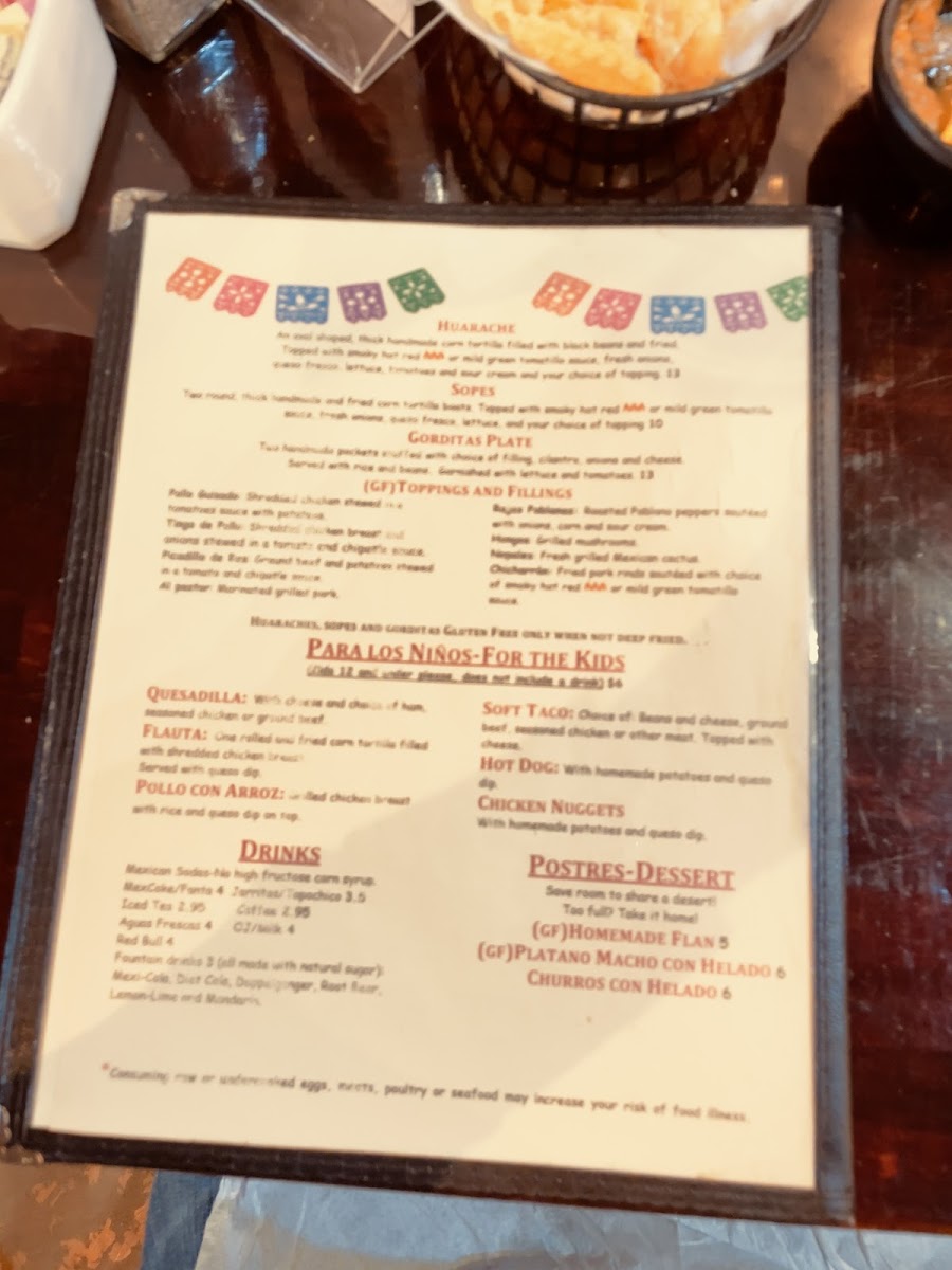 Menu Don Mario Mexican Restaurant-6
